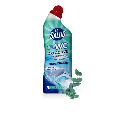 LA SALUD - WC čistiaci géli 1 l - OXI ACTIVE