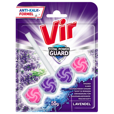 VIR - WC blok - TOTAL POWER GUARD - 55 g - LEVANDUĽA