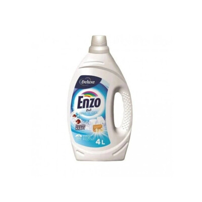 Deluxe Enzo prací gel 4L 2in1 White - 100PD