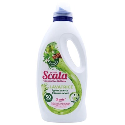SCALA LAVATRICE Bergamotto e Legni Pregiati 2000 ml prací gél