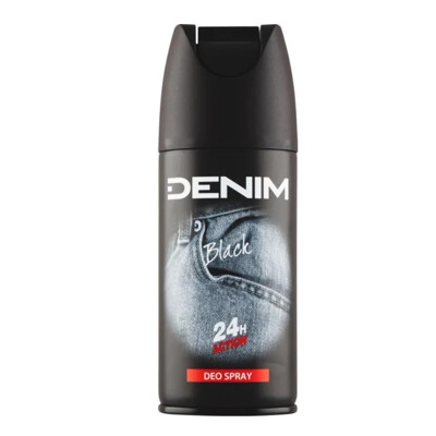 DENIM BLACK MEN deodorant v spreji 150ML