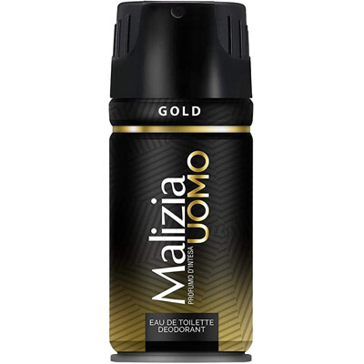 Deodorant MALIZIA UOMO GOLD 150 ML