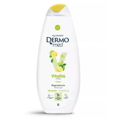 DERMOMED Sprchový gél na telo VITALITA LIME 750 ml