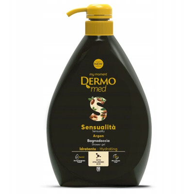 DERMOMED Sprchový gél SENSUALITA ARGAN 1000 ml s pumpičkou