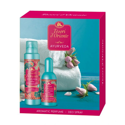 Tesori d´ Oriente darčeková sada Ayurveda- parfumovaná voda + deodorant