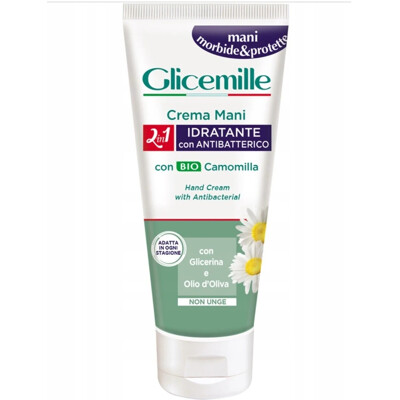 GLICEMILLE Antibakteriálny krém na ruky s harmančekom 100ml