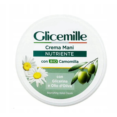 GLICEMILLE Výživný hydratačný krém na ruky s glycerínom a harmančekom 100 ml...