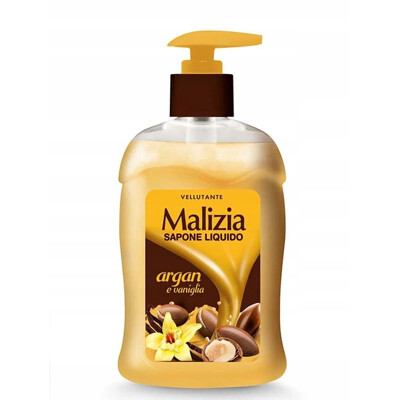 Malizia Tekuté mydlo Argan &amp; Vaniglia 300 ml
