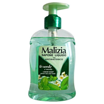 Malizia Tekuté mydlo GREEN TEA &amp; MINT 300 ml