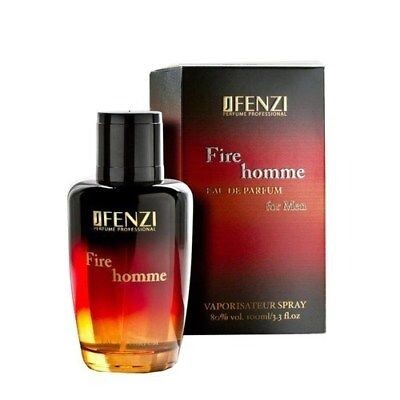 Jfenzi EDP men 100ml - Fire Homme - (Dior – Fahrenheit) - P508