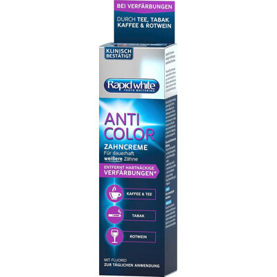 RAPID WHITE zubná pasta Anti Color 75ml