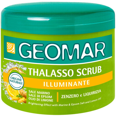 Rozjasňujúci telový peeling GEOMAR THALASSO 600 g