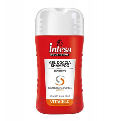 Sprchový gél INTESA MEN 2v1 SENSITIVE 250ml