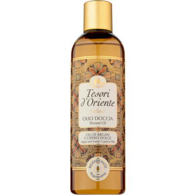 Sprchový olej TESORI D´ORIENTE Argan a Cyperský olej 250ml