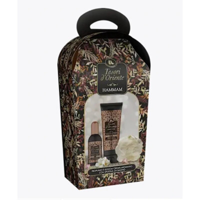Tesori d´ Oriente darčeková sada Hammam - parfumovaná voda + sprchový gél + šp...
